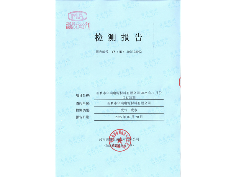 2025.2廢氣廢水檢測報(bào)告