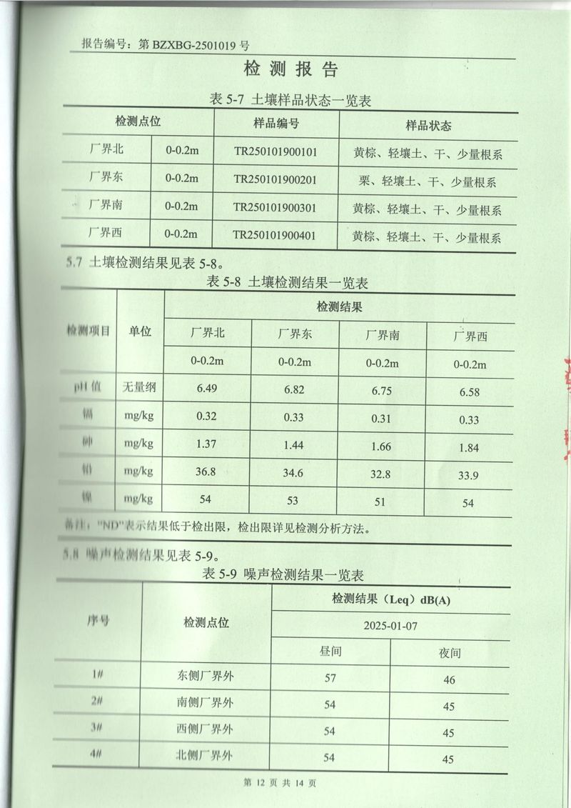 2025年1月廢氣廢水土壤噪聲檢測報告-12